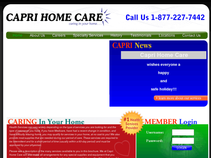 www.caprihomecare.com