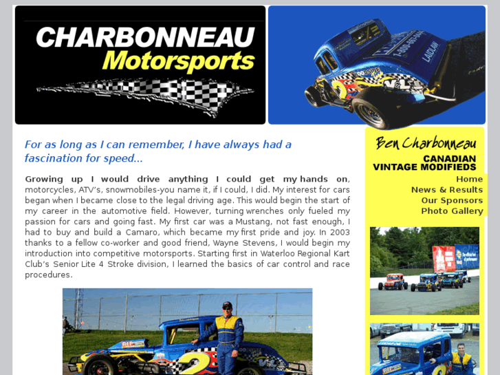 www.charbonneaumotorsports.com
