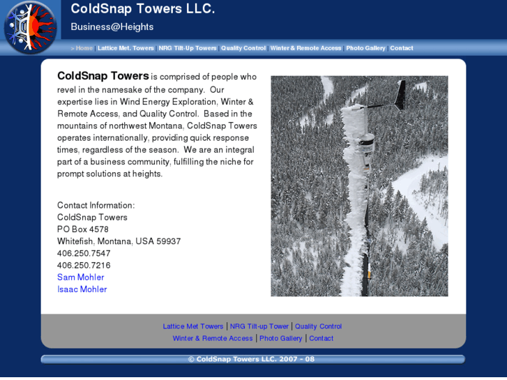 www.coldsnaptowers.com