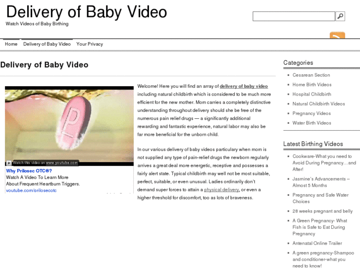 www.deliveryofbabyvideo.com