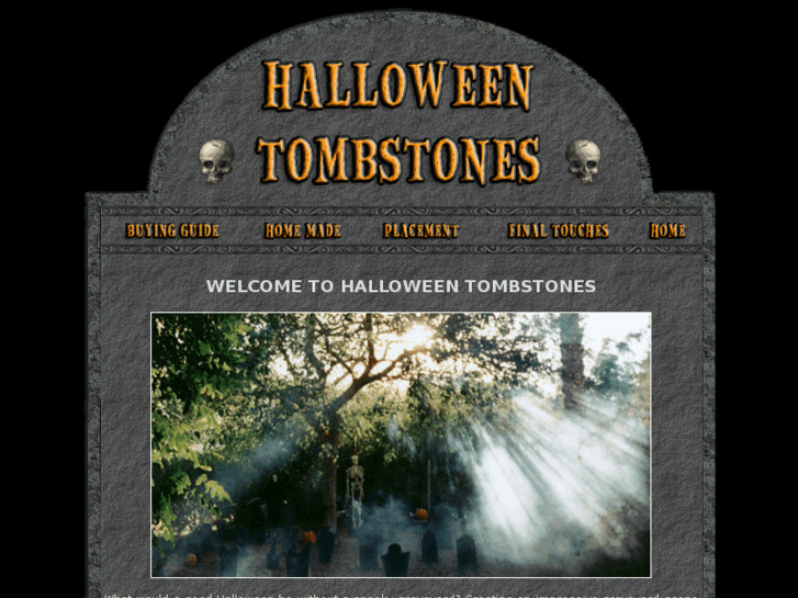 www.halloweentombstones.com