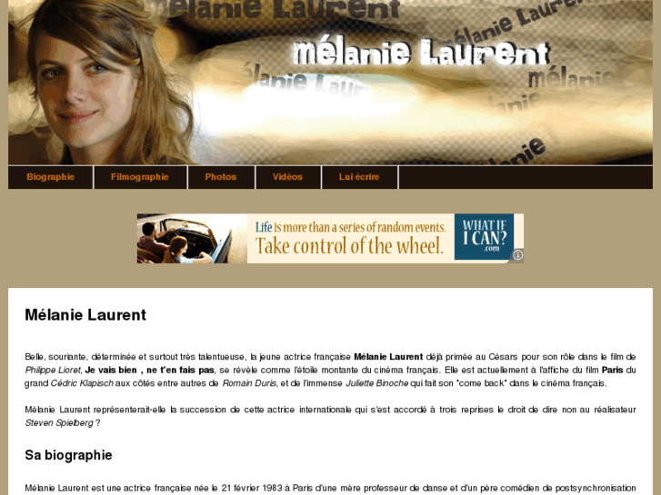 www.melanie-laurent.com