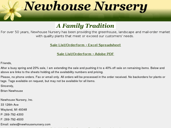 www.newhousenursery.com