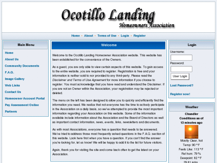 www.ocotillolandingshoa.com