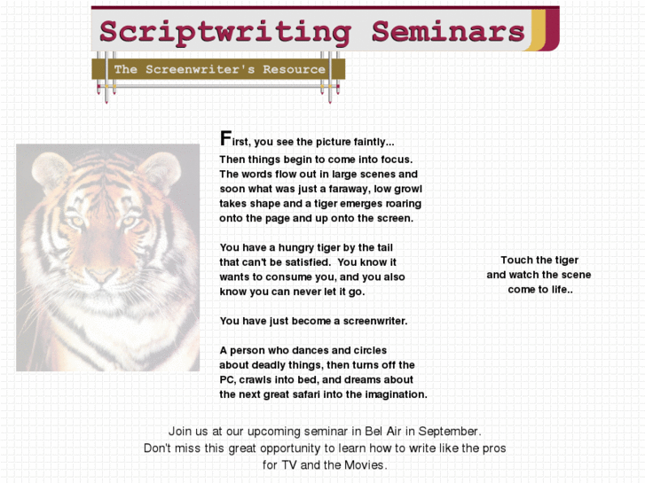 www.scriptwritingseminars.com