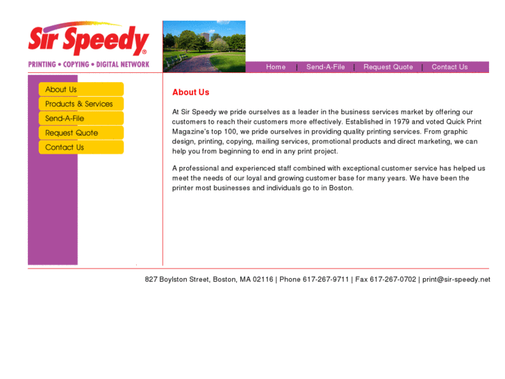 www.sir-speedy.net