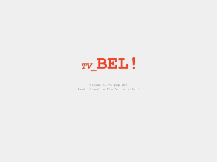 www.tvbel.net