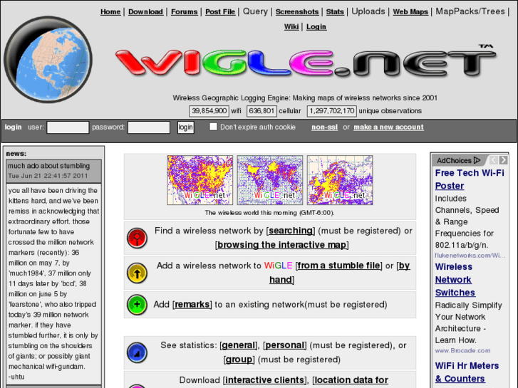 www.wigle.net