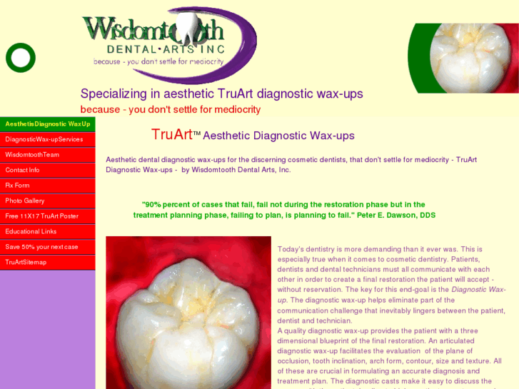 www.wisdomtoothdentalarts.com