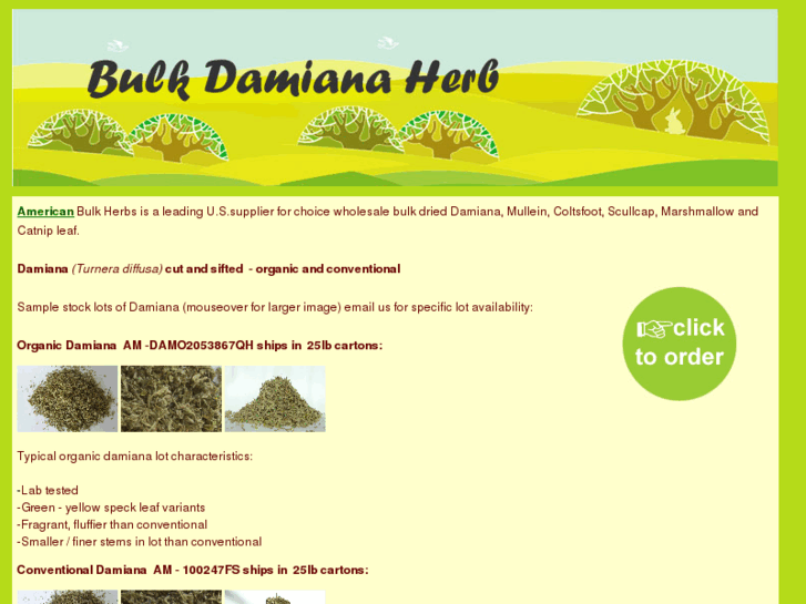 www.bulkdamiana.com