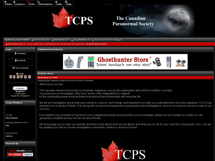 www.canadianparanormalsociety.com