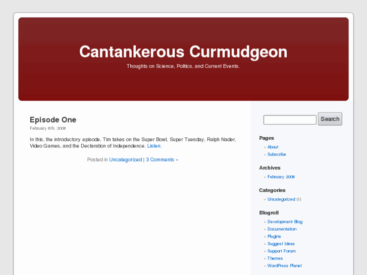 www.cantankerouscurmudgeon.com