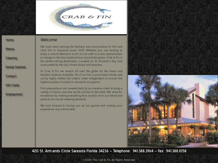 www.crabfinrestaurant.com