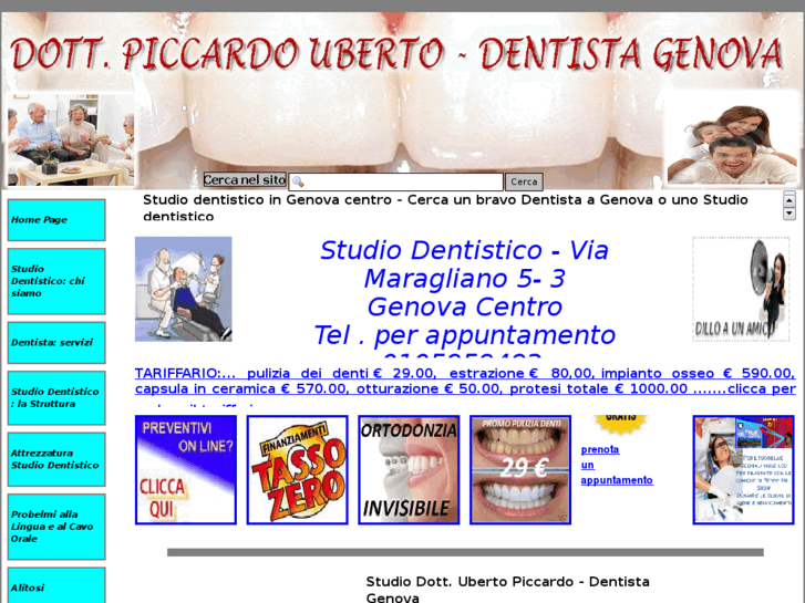 www.dentista-genova-dottpiccardo.it