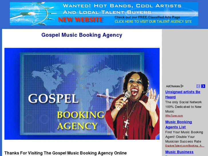 www.gospelbookingagency.com