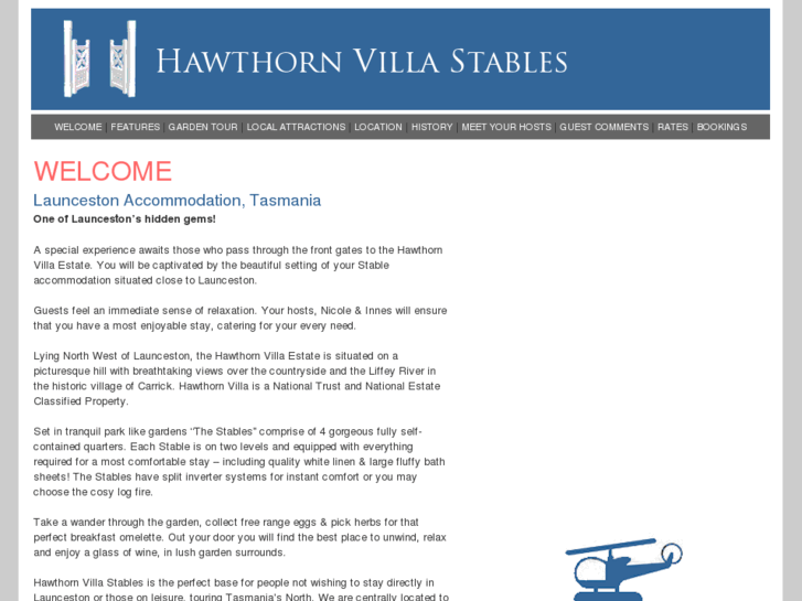 www.hawthornvilla.com