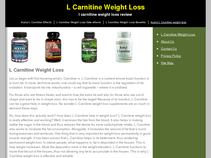 www.lcarnitineweightloss.com