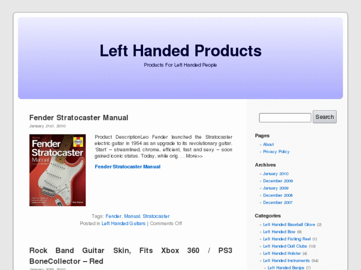 www.lefthandedproducts.info