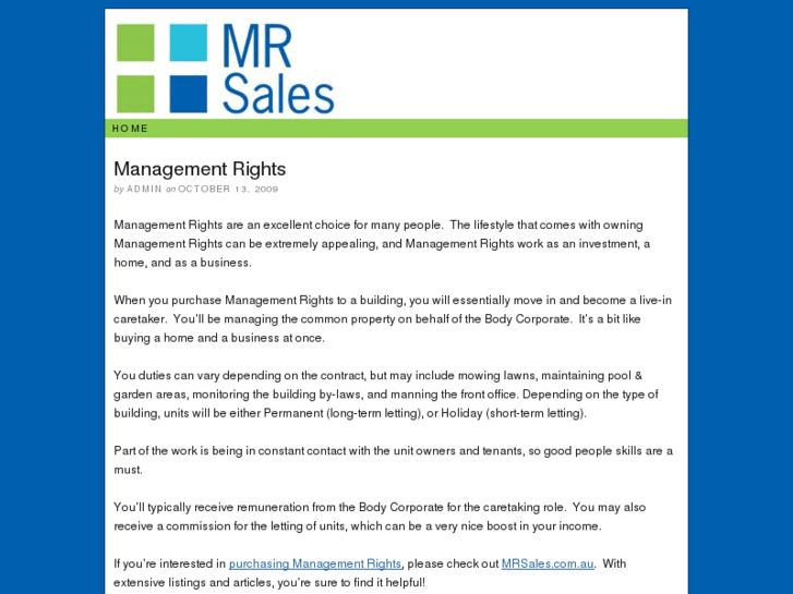 www.managementrightssales.com