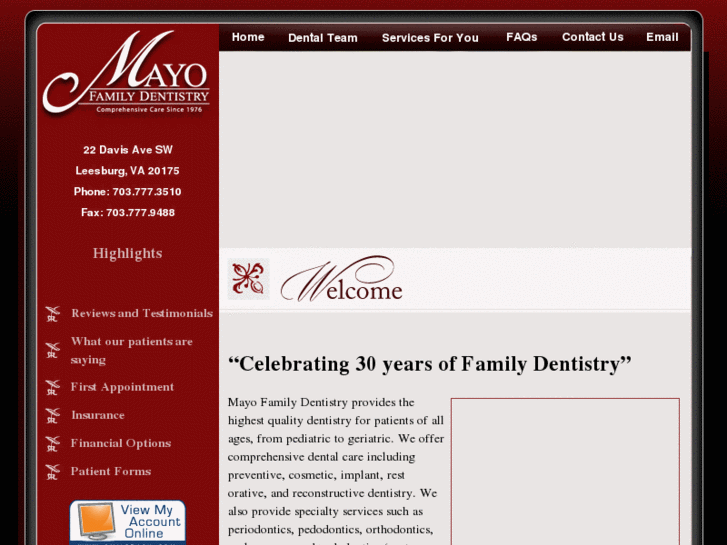 www.mayofamilydentistry.com