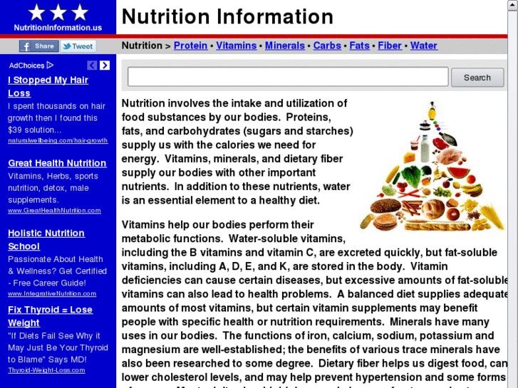 www.nutritioninformation.us