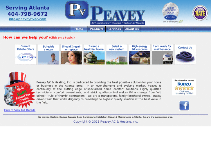 www.peaveyhvac.com