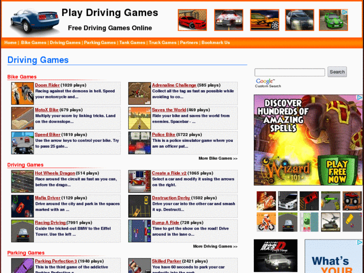 www.playdrivinggames.ws