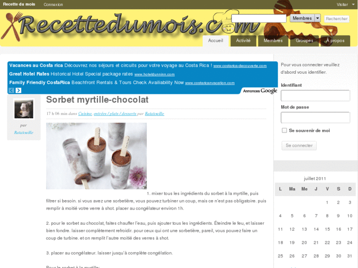 www.recettedumois.com