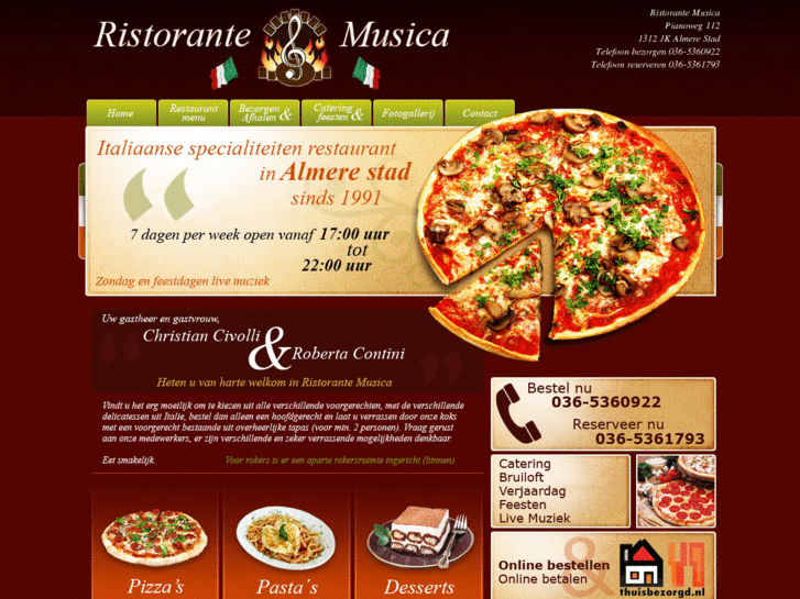 www.ristorantemusica.nl