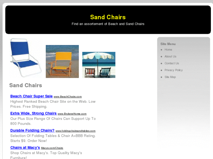 www.sandchairs.net