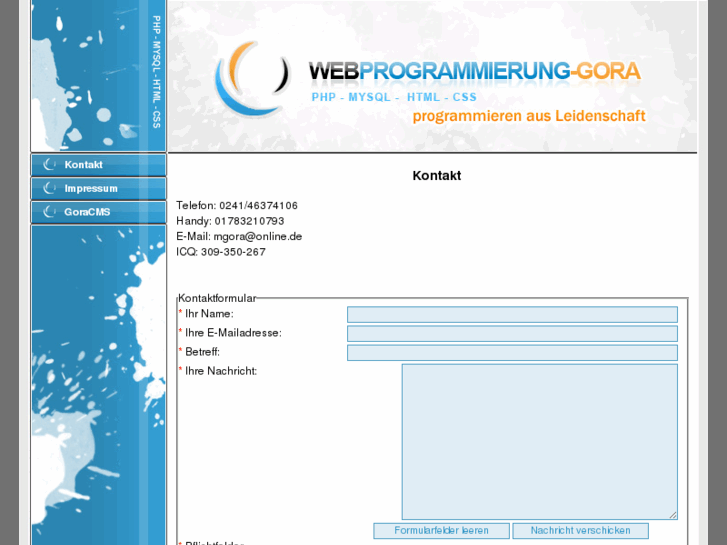 www.webprogrammierung-gora.de