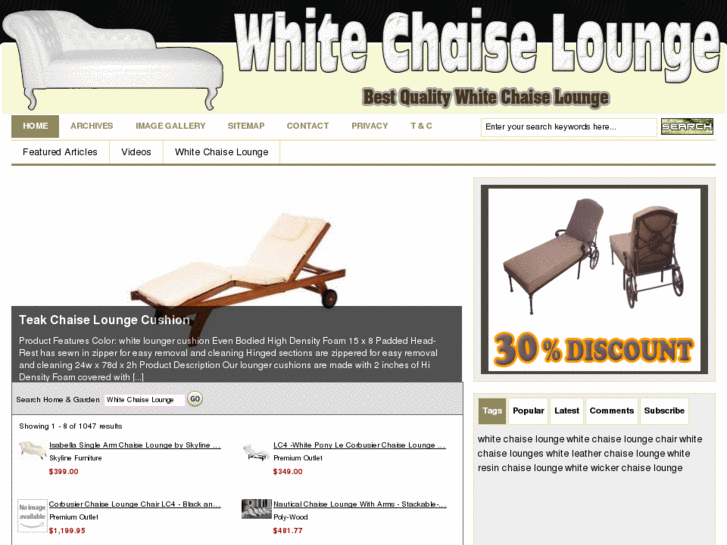 www.whitechaiselounge.com