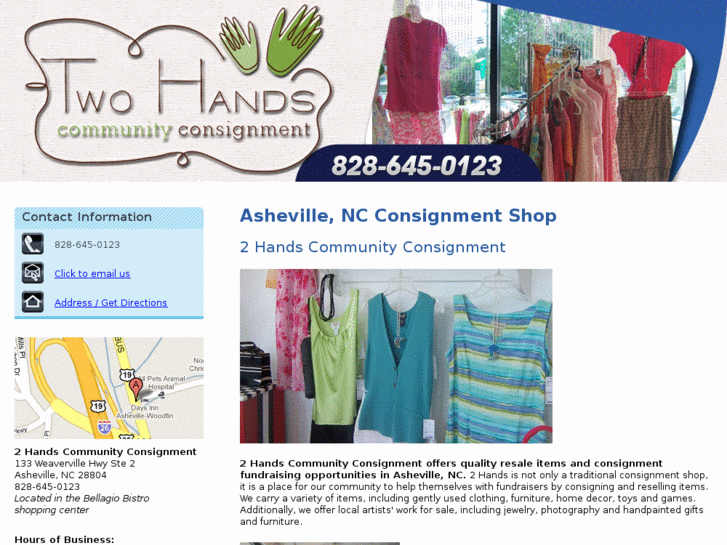 www.2handscommunityconsignment.com