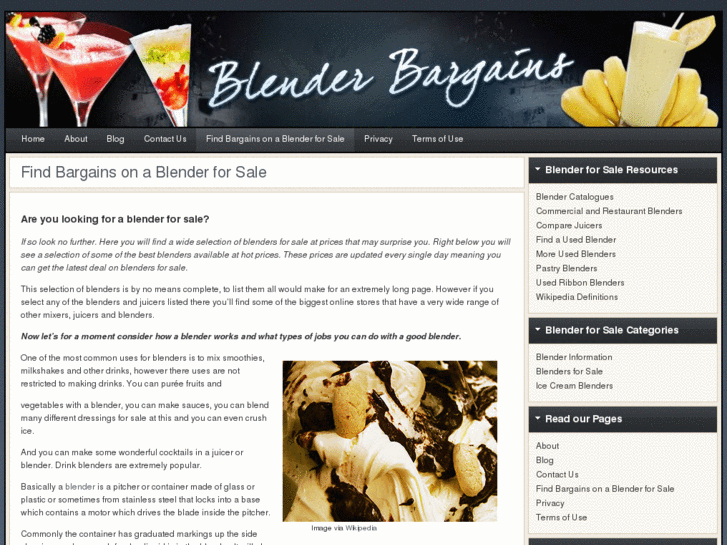 www.blenderforsale.net