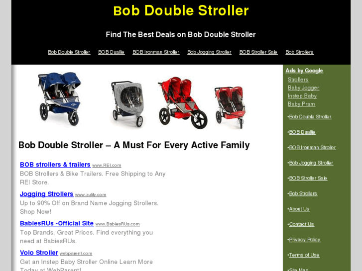 www.bobdoublestroller.info