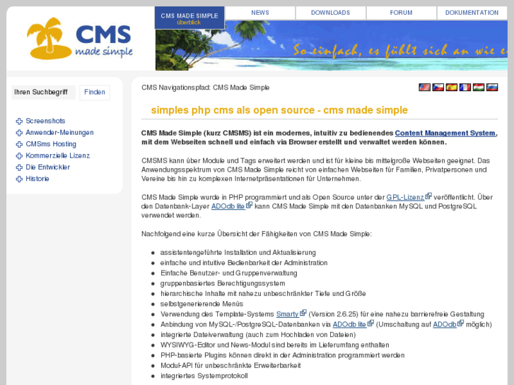 www.cmsmadesimple.de