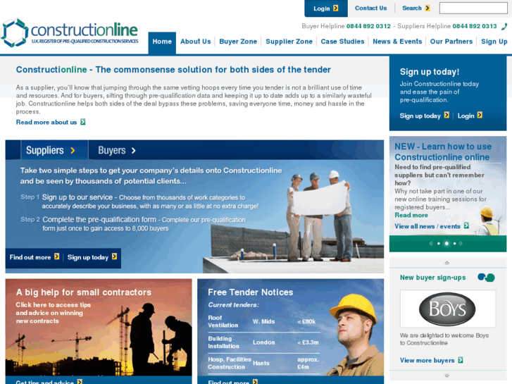 www.constructionline.co.uk