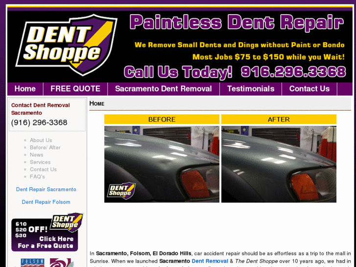 www.dentrepairfolsom.com