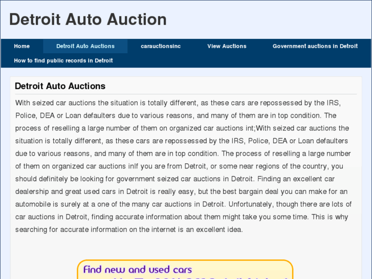 www.detroit-autoauction.com