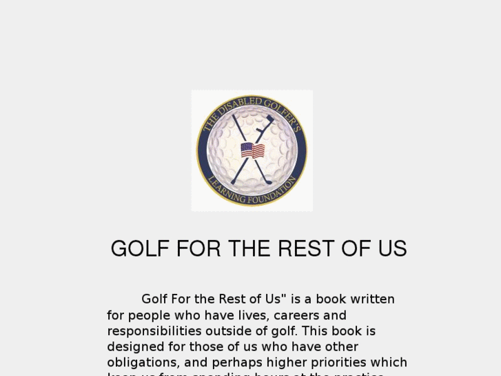 www.golf4therestofus.com