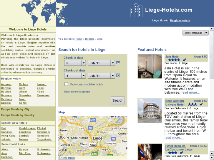 www.liege-hotels.com