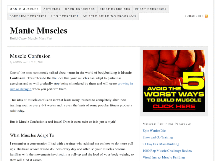 www.manicmuscles.com