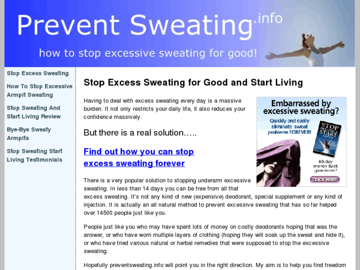 www.preventsweating.info