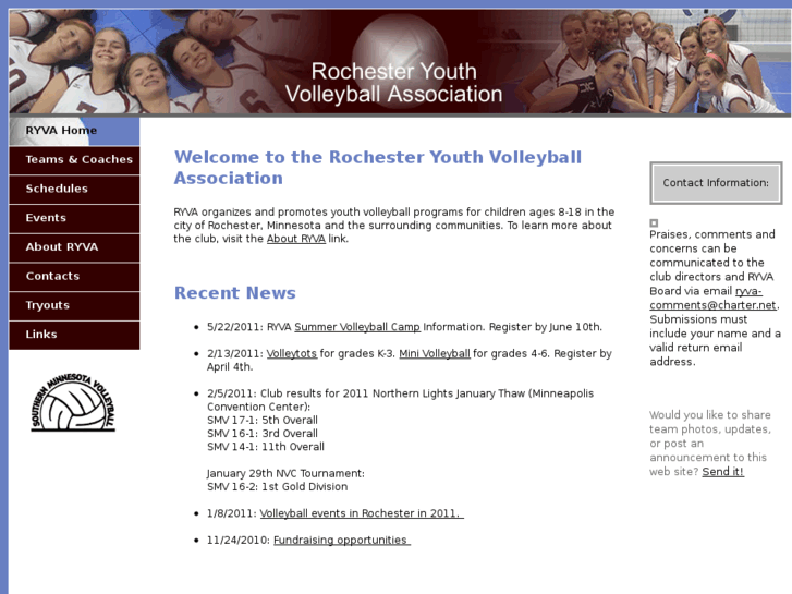 www.rochesteryouthvolleyball.org