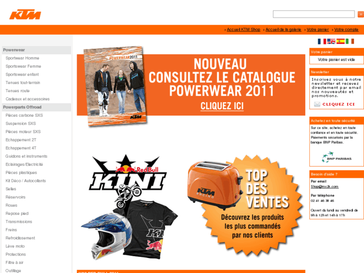 www.shopktm.fr