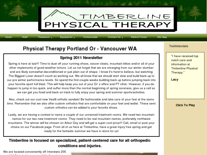 www.timberlinephysicaltherapy.com