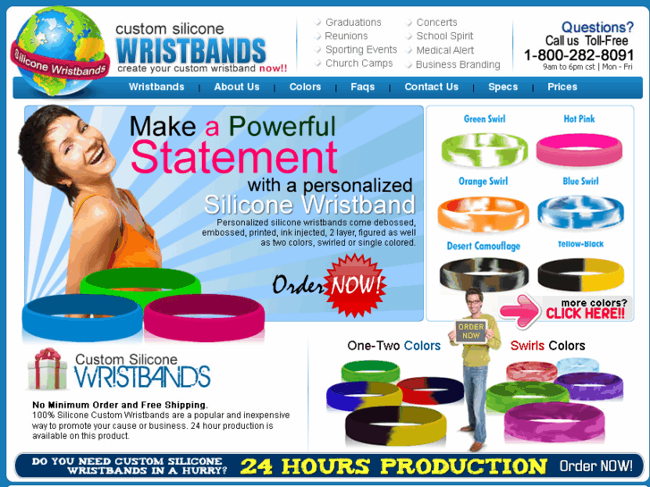 www.wristbands-with-a-message.net