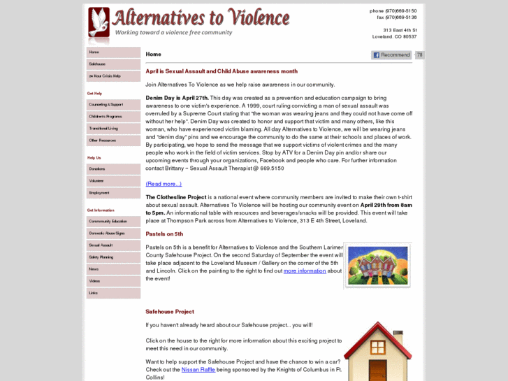 www.alternativestoviolence.org