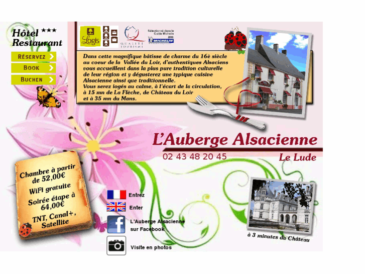 www.auberge-alsacienne-le-lude.com