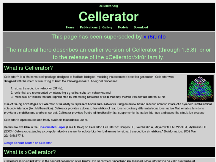 www.cellerator.org